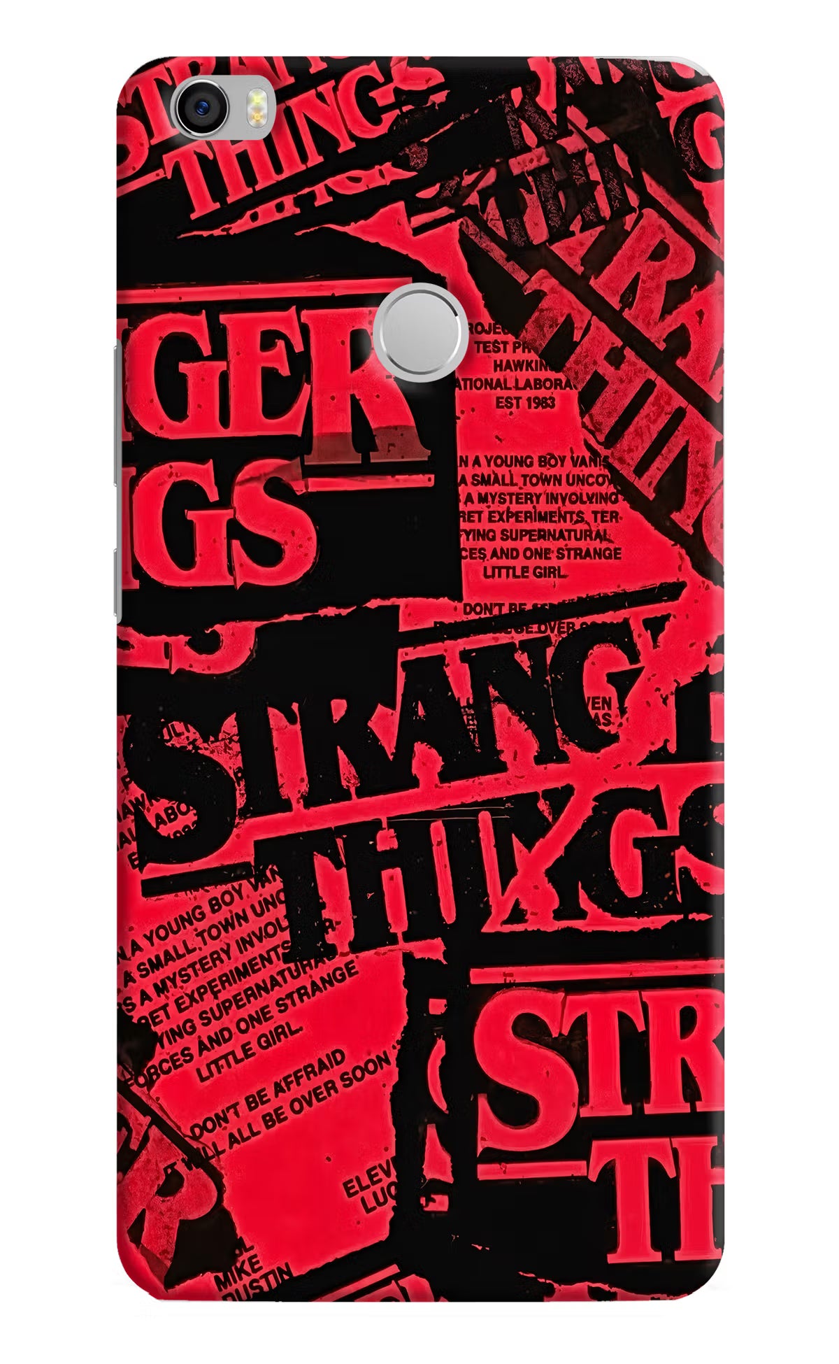 Ordinary Things Mi Max Hard Case Back Cover by Casekaro