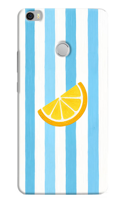 Summer Lemon Mi Max Hard Case Back Cover by Casekaro