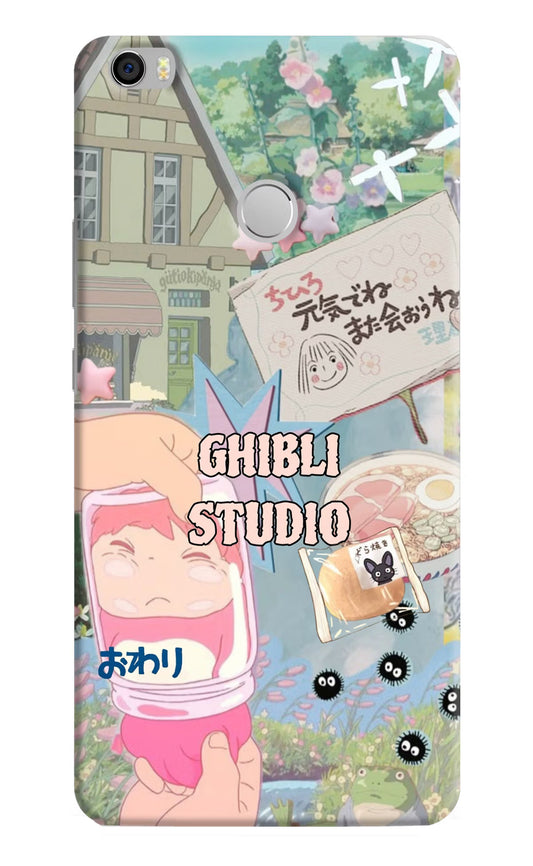 Studio Ghibli Mi Max Hard Case Back Cover by Casekaro