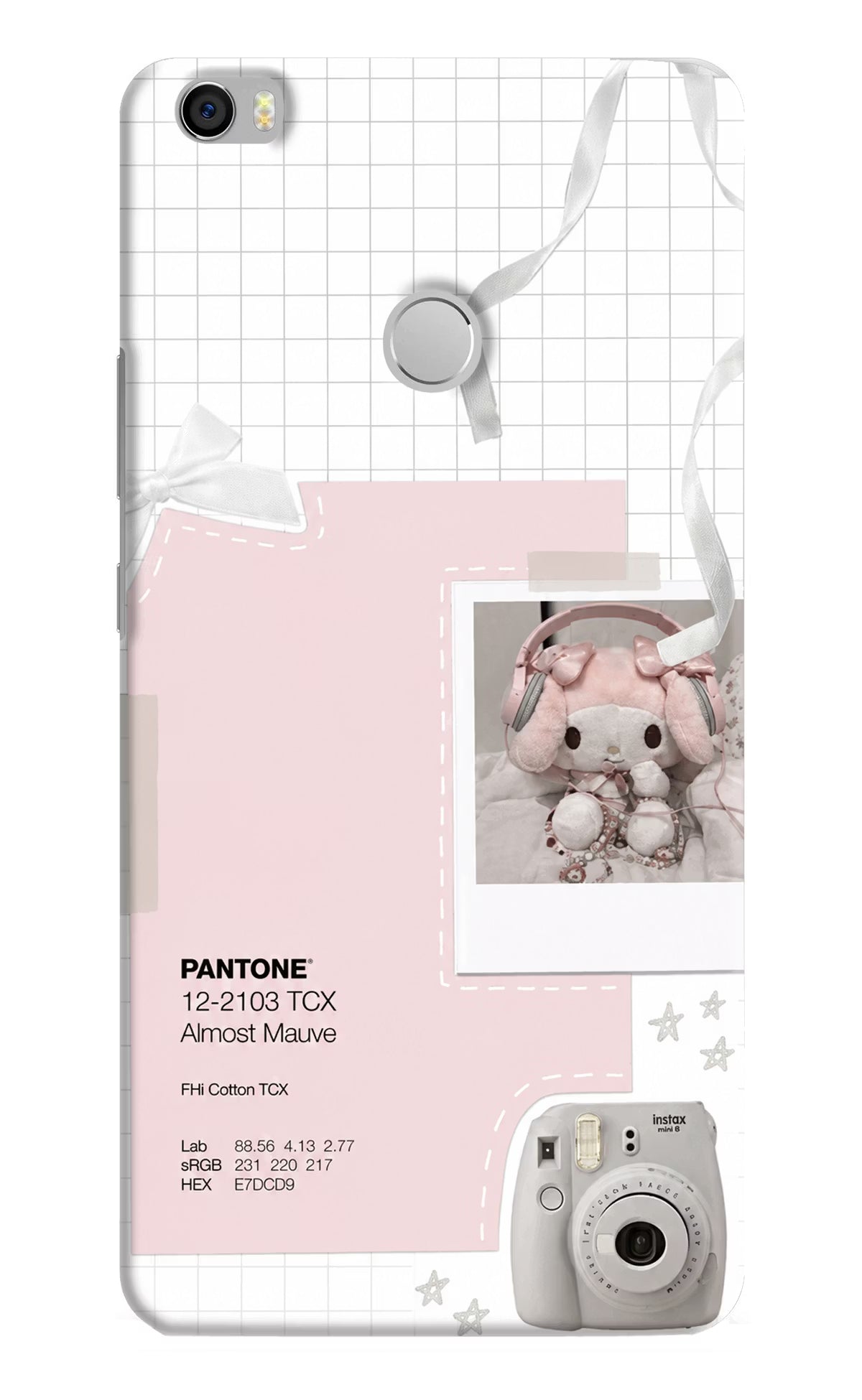 Pantone Asthetic Mi Max Back Cover