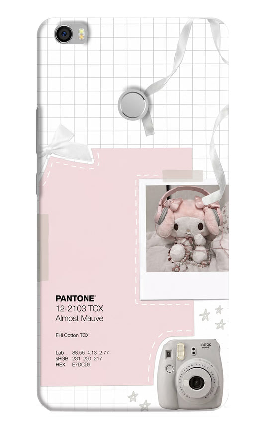 Pantone Asthetic Mi Max Back Cover