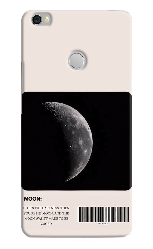 Moon Phase Mi Max Hard Case Back Cover by Casekaro