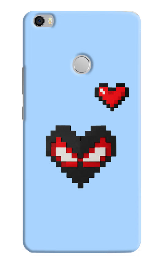 Peter Heart Mi Max Hard Case Back Cover by Casekaro