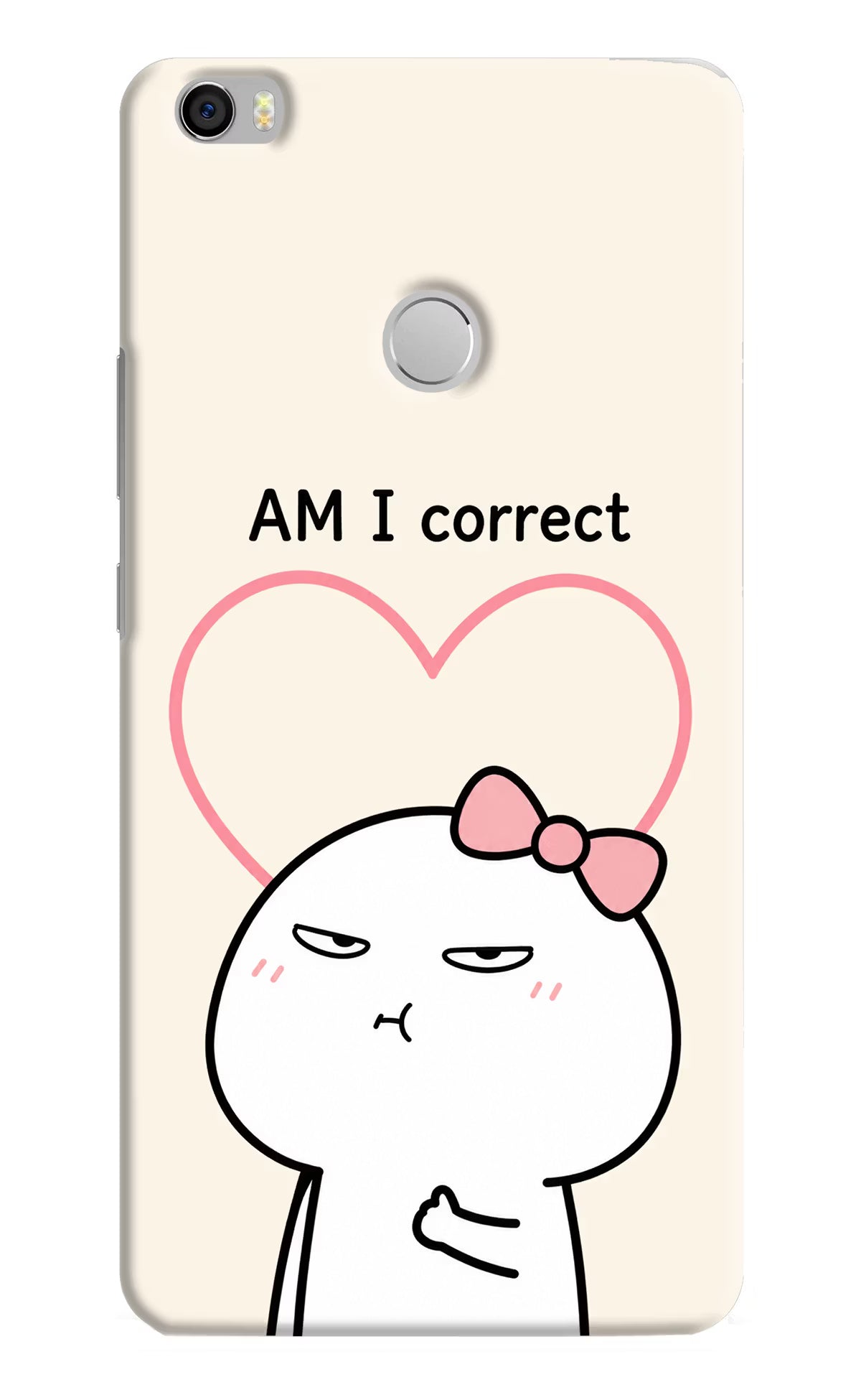 Always Right Mi Max Back Cover