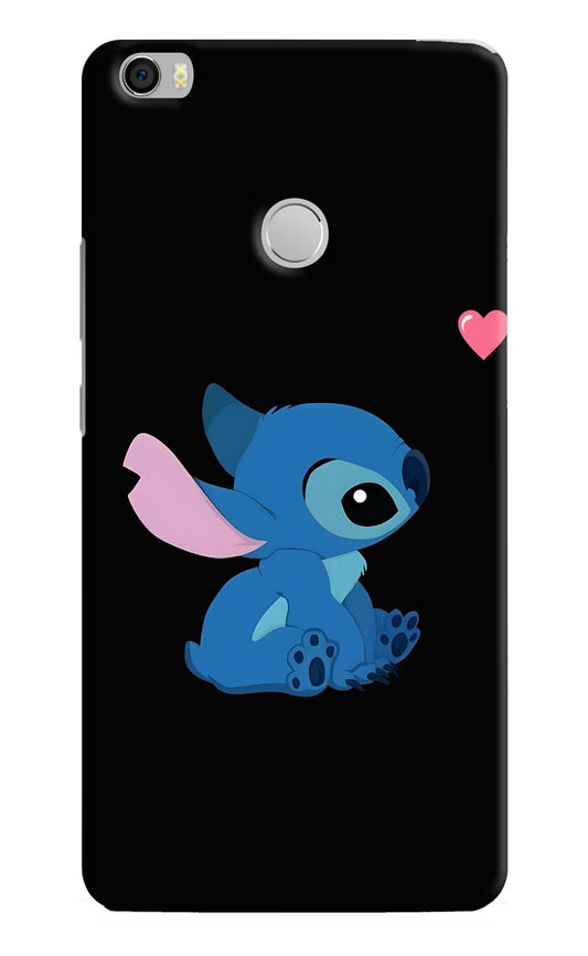 Stitch Crush Mi Max Hard Case Back Cover by Casekaro