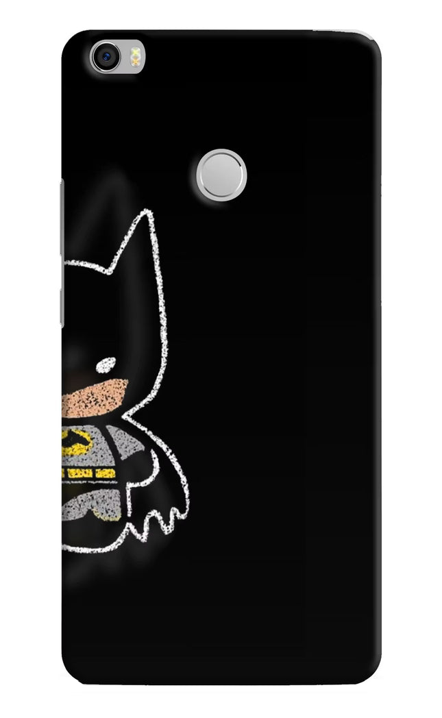 Bat Kitty Mi Max Hard Case Back Cover by Casekaro