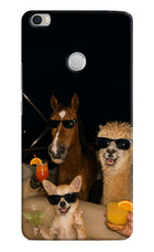 Party Squad Mi Max Hard Case Back Cover by Casekaro