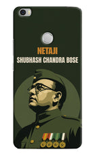 Netaji Legacy Mi Max Hard Case Back Cover by Casekaro