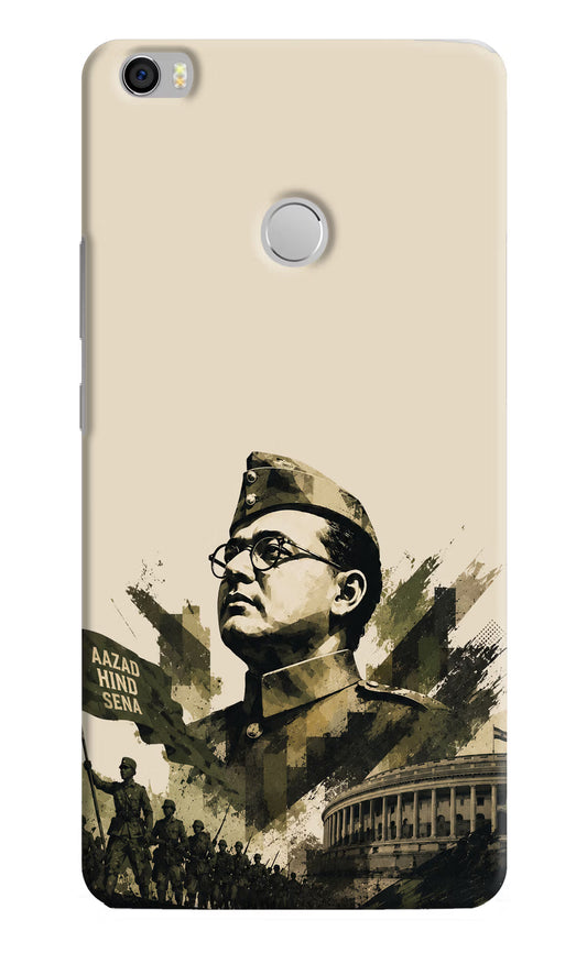 Netaji Rising Mi Max Back Cover