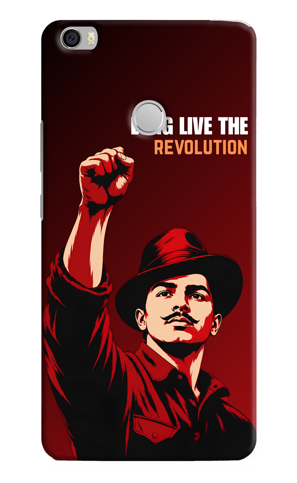Bhagat Singh Revolution Mi Max Back Cover