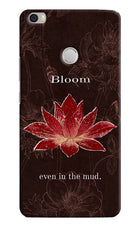 Bloom Mi Max Hard Case Back Cover by Casekaro