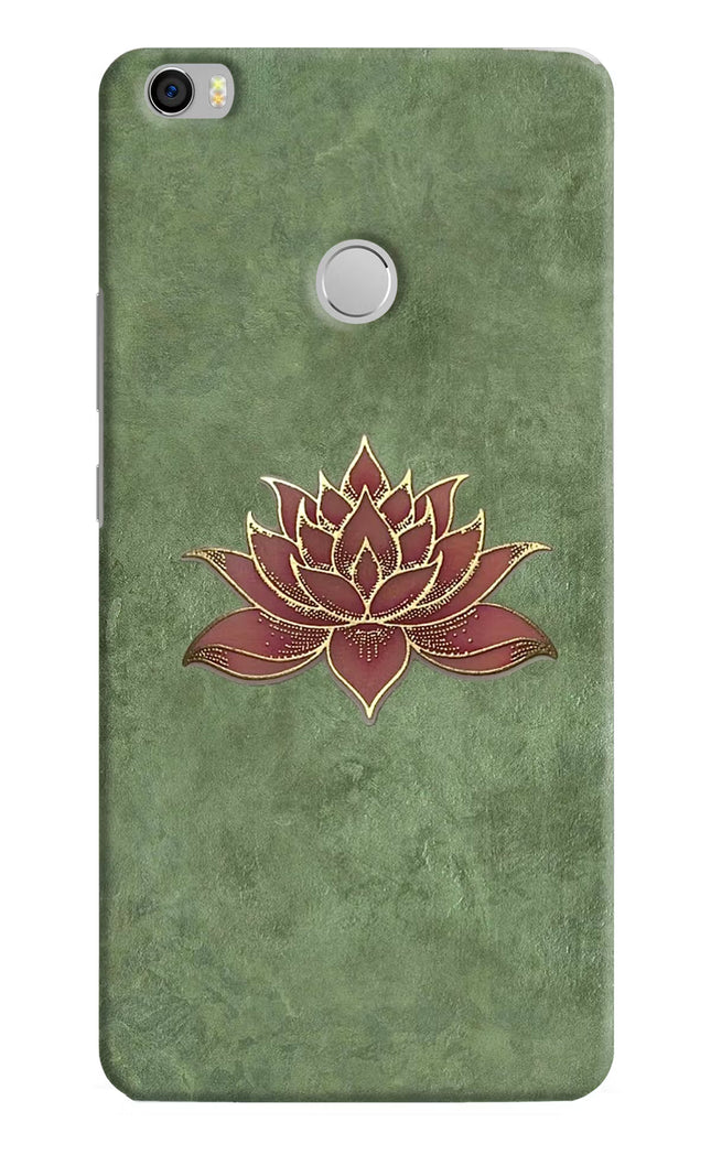 Lotus Grace Mi Max Hard Case Back Cover by Casekaro