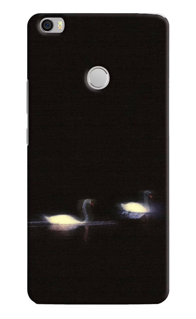 Silent Swans Mi Max Hard Case Back Cover by Casekaro