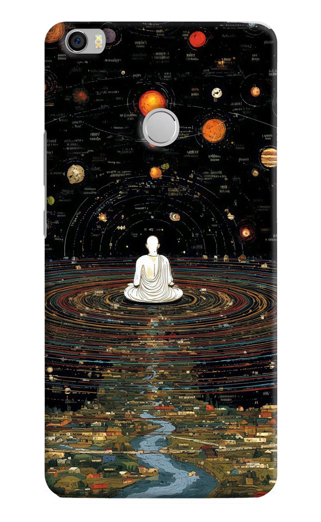 Space Monk Mi Max Hard Case Back Cover by Casekaro