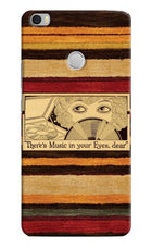 Vinyl Stripes Mi Max Hard Case Back Cover by Casekaro