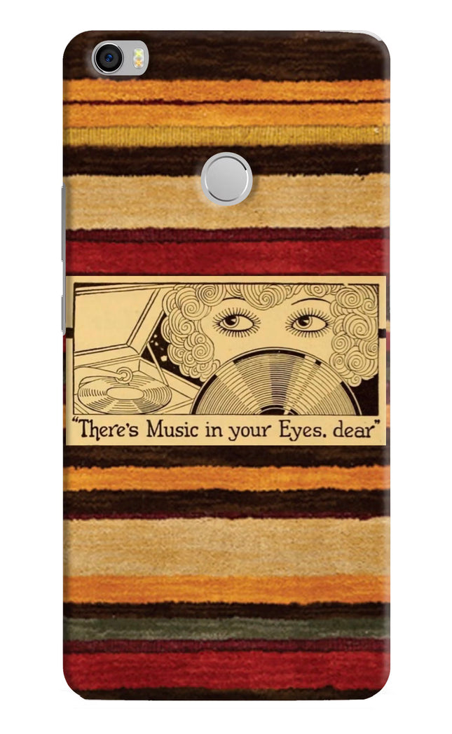 Vinyl Stripes Mi Max Hard Case Back Cover by Casekaro