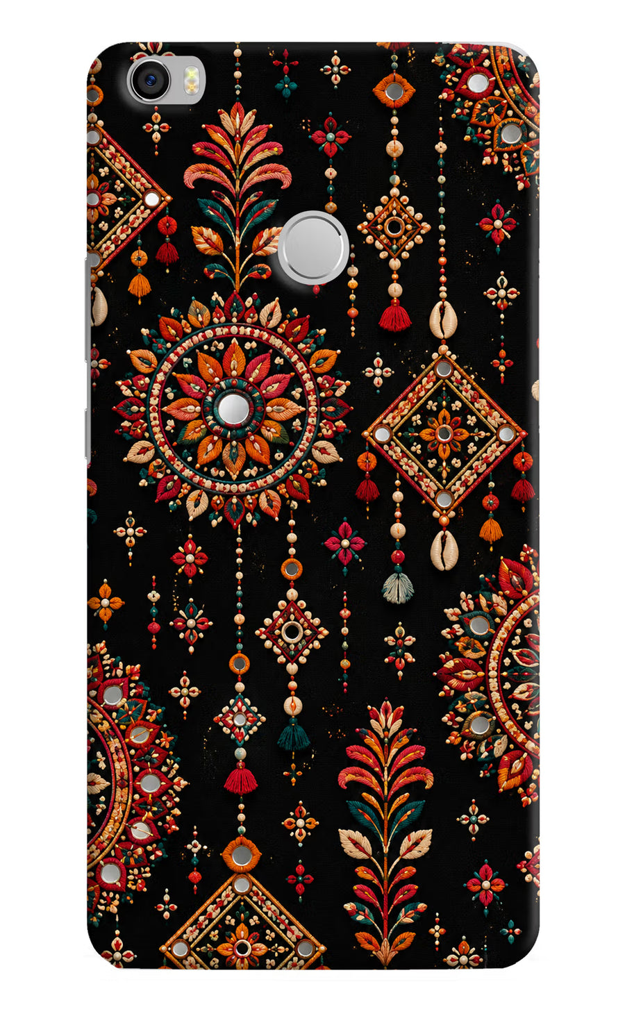 Boho Noir Mi Max Back Cover, Hard case