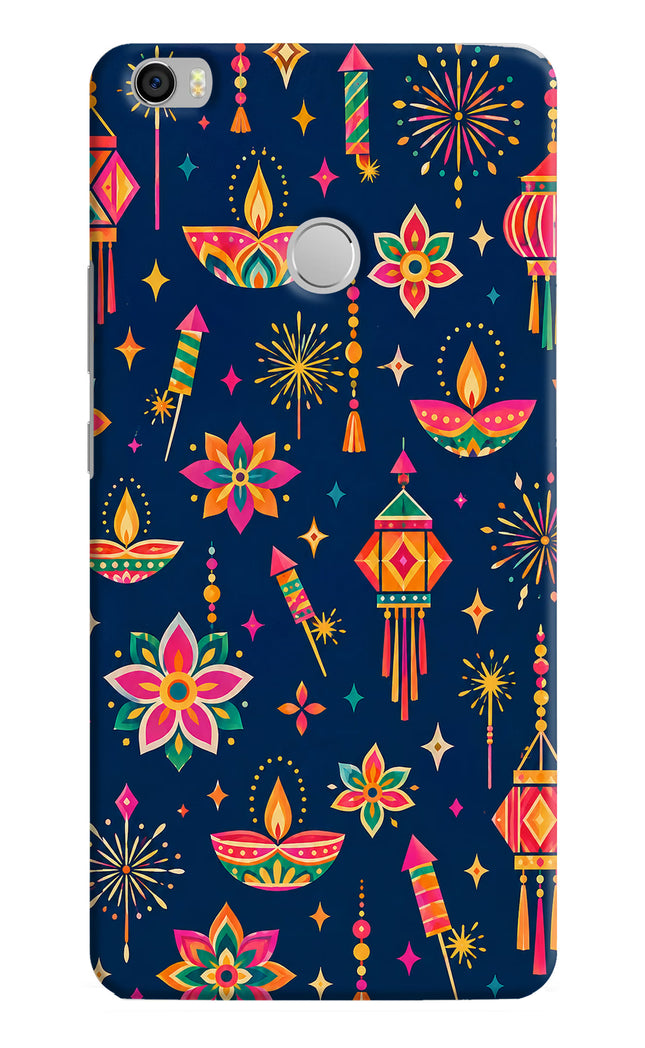 Festive Pop Mi Max Hard Case Back Cover by Casekaro