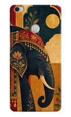 Royal Elephant Mi Max Hard Case Back Cover by Casekaro