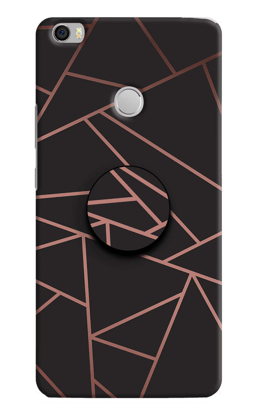 Geometric Pattern Mi Max Pop Case, Hard case