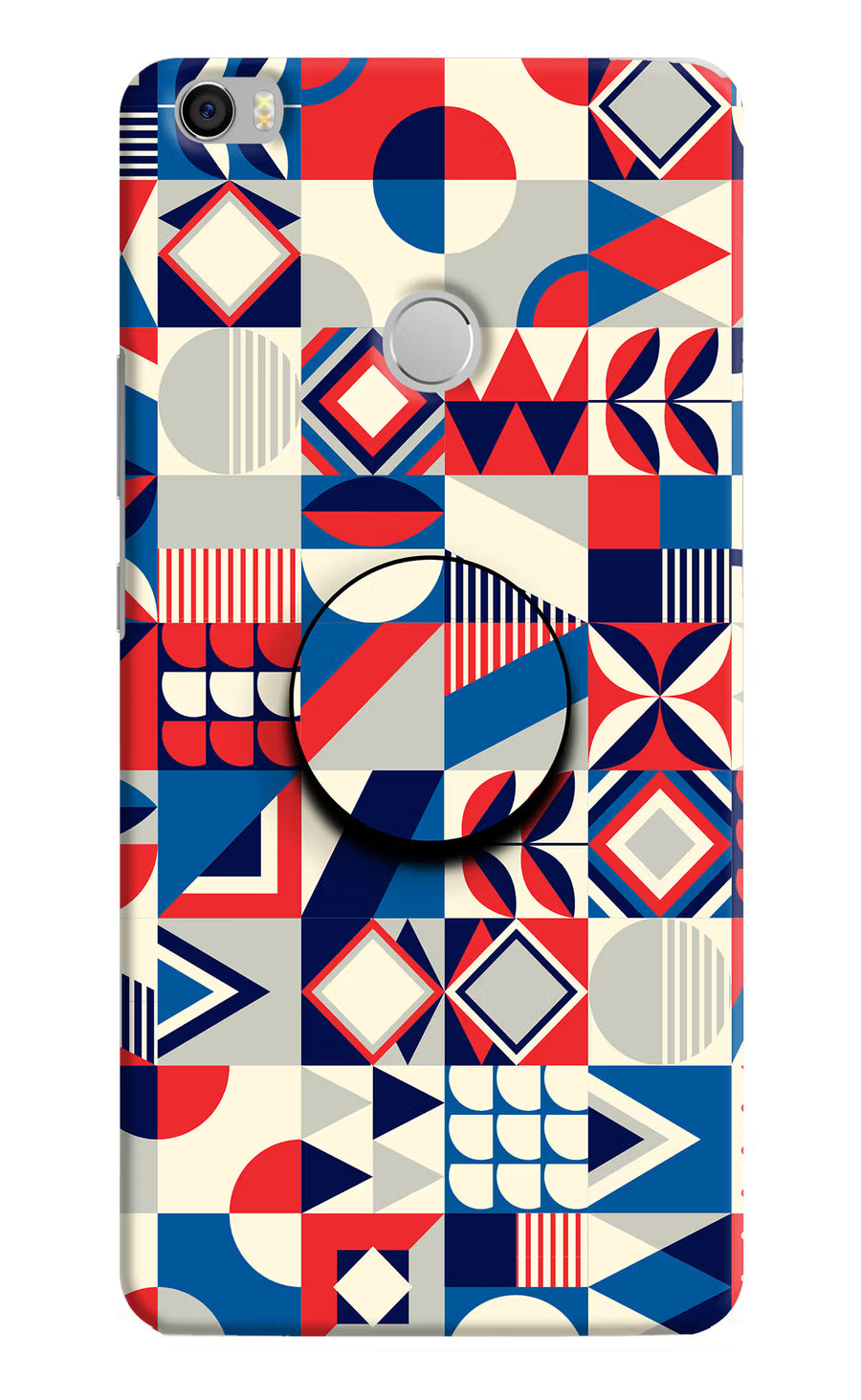 Colorful Pattern Mi Max Pop Case, Hard case