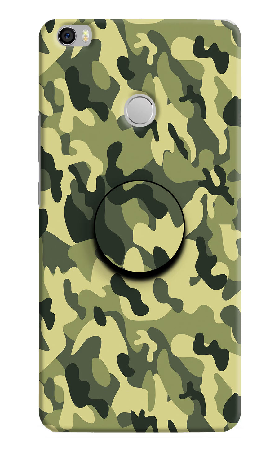 Camouflage Mi Max Pop Case, Hard case