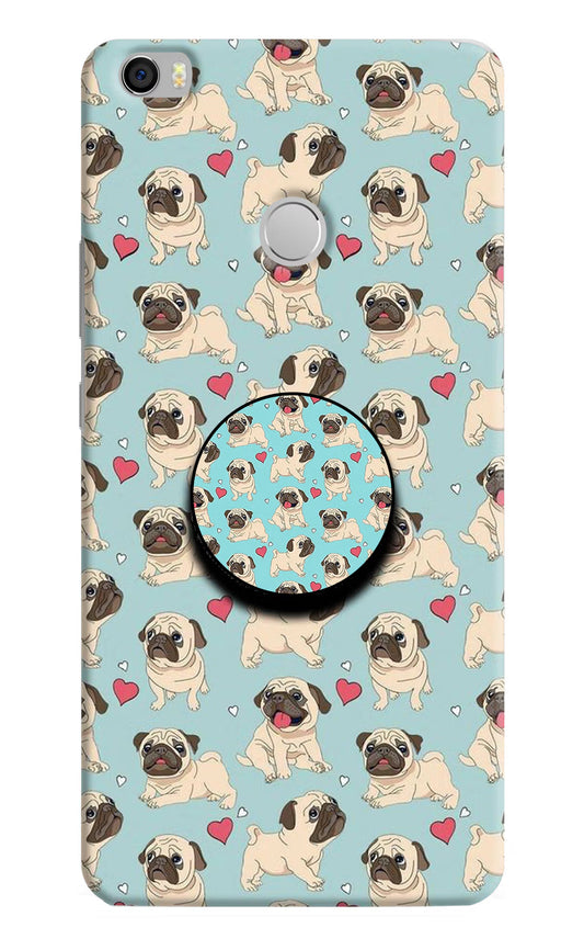 Pug Dog Mi Max Pop Case by Casekaro