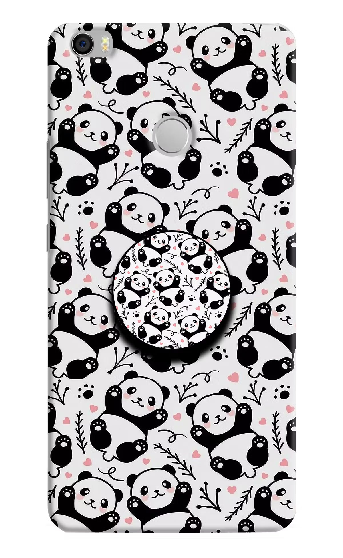 Cute Panda Mi Max Pop Case by Casekaro