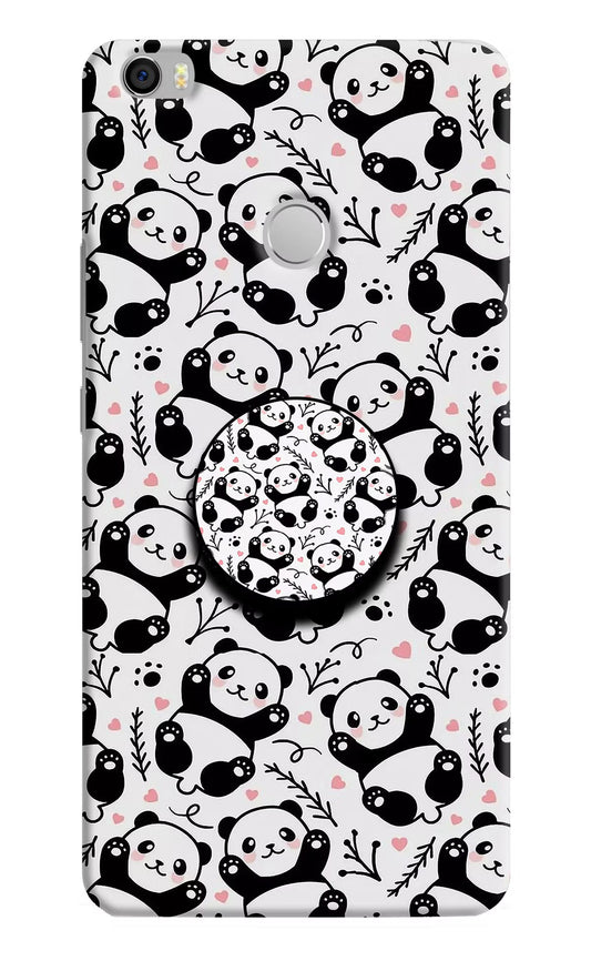 Cute Panda Mi Max Pop Case by Casekaro