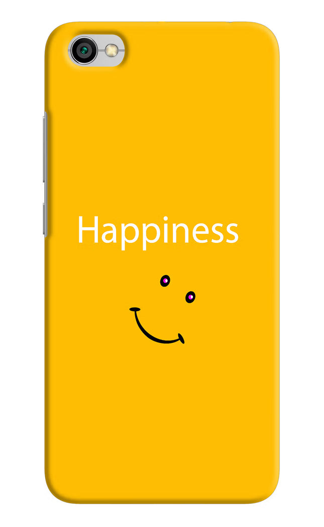 Happiness With Smiley Redmi Y1 Lite Hard Case Back Cover by Casekaro