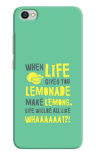 Quote Redmi Y1 Lite Hard Case Back Cover by Casekaro