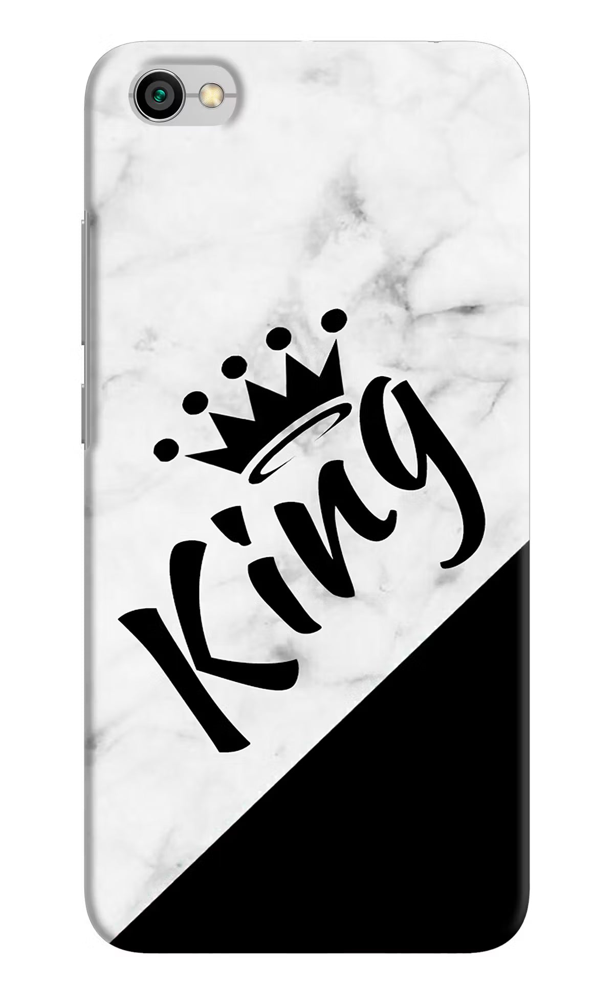 King Redmi Y1 Lite Hard Case Back Cover by Casekaro