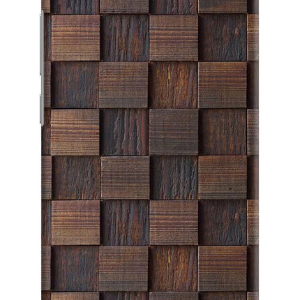 Wooden Cube Design Redmi Y1 Lite Hard Case Back Cover by Casekaro