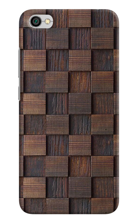 Wooden Cube Design Redmi Y1 Lite Hard Case Back Cover by Casekaro