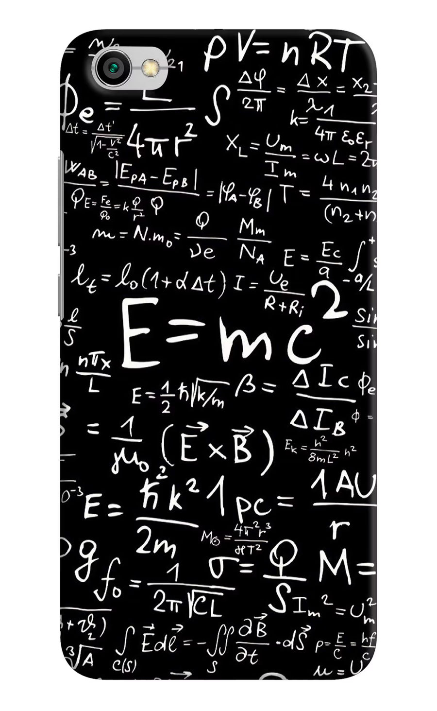 Physics Formula Redmi Y1 Lite Back Cover, Hard case