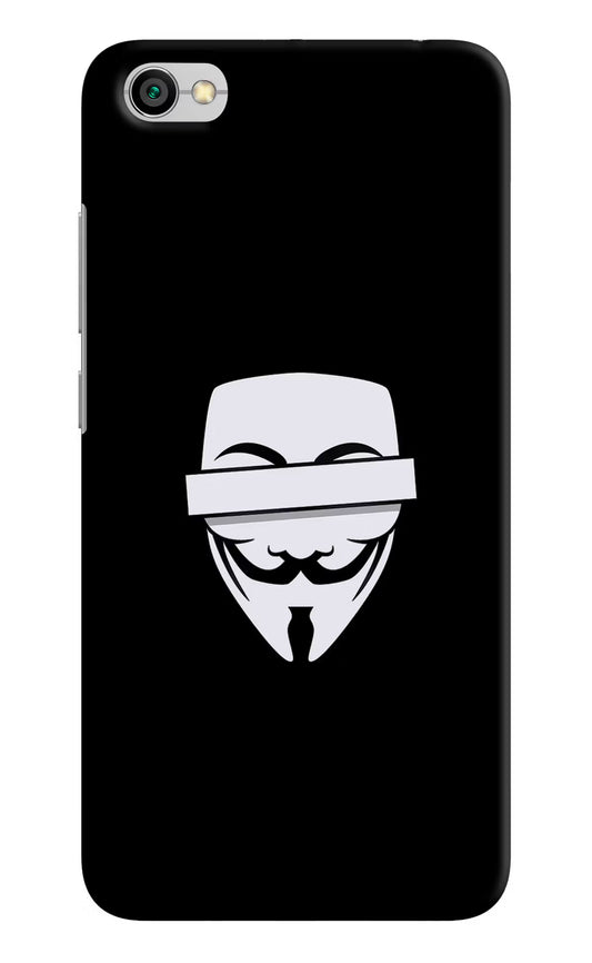Anonymous Face Redmi Y1 Lite Hard Case Back Cover by Casekaro