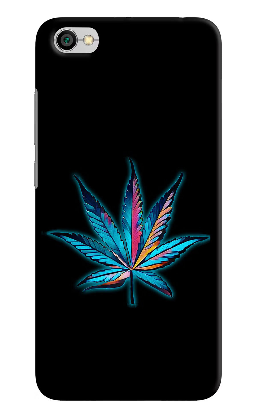 Weed Redmi Y1 Lite Back Cover, Hard case