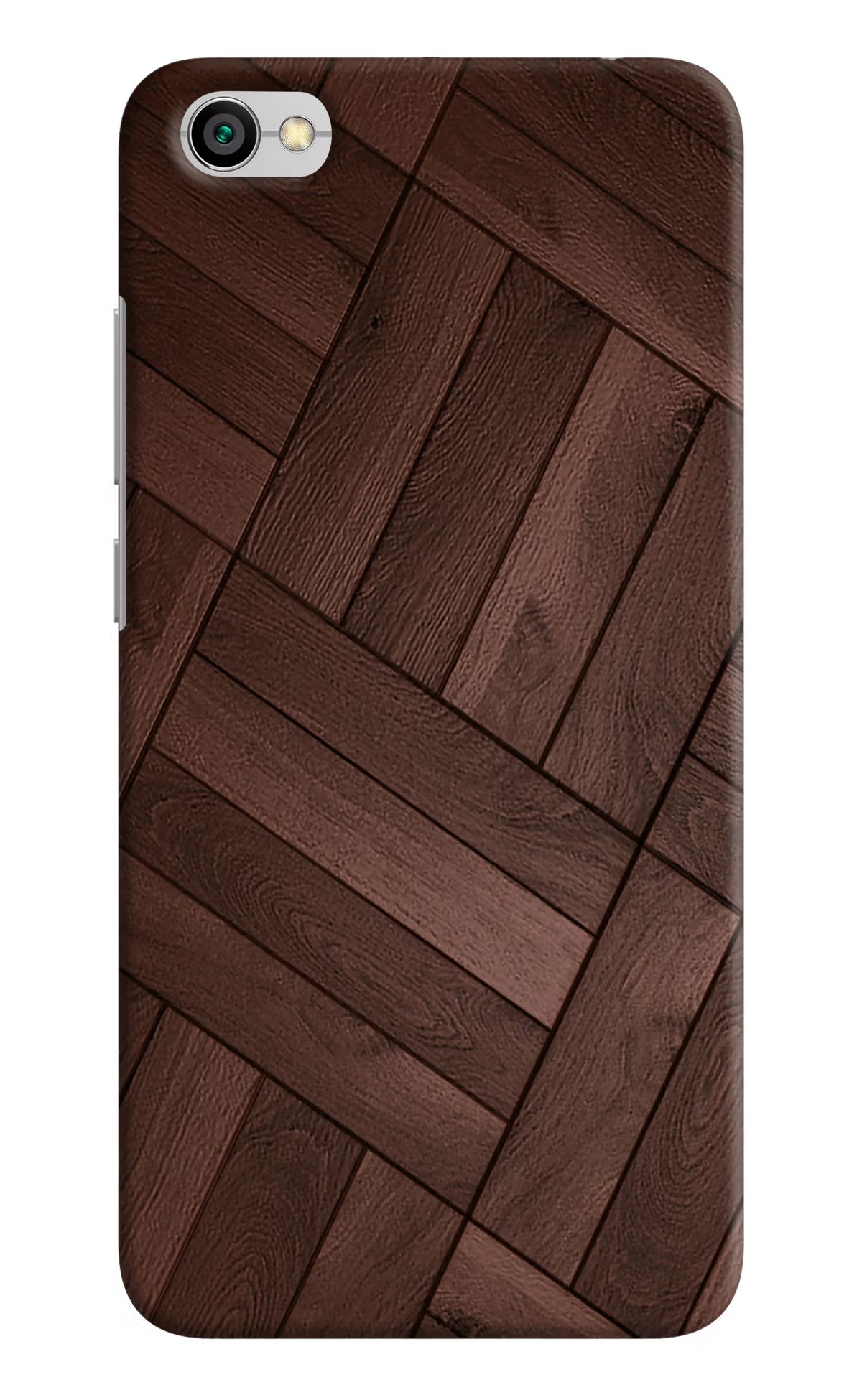 Wooden Texture Design Redmi Y1 Lite Hard Case Back Cover by Casekaro