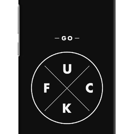 Go Fuck Yourself Redmi Y1 Lite Hard Case Back Cover by Casekaro