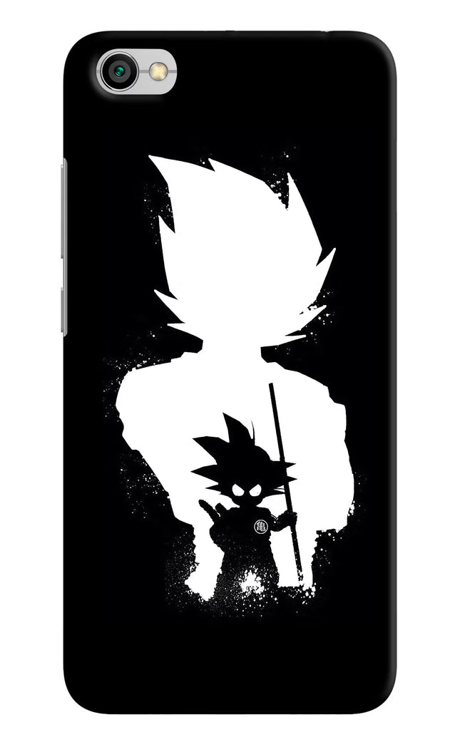 Goku Shadow Redmi Y1 Lite Hard Case Back Cover by Casekaro
