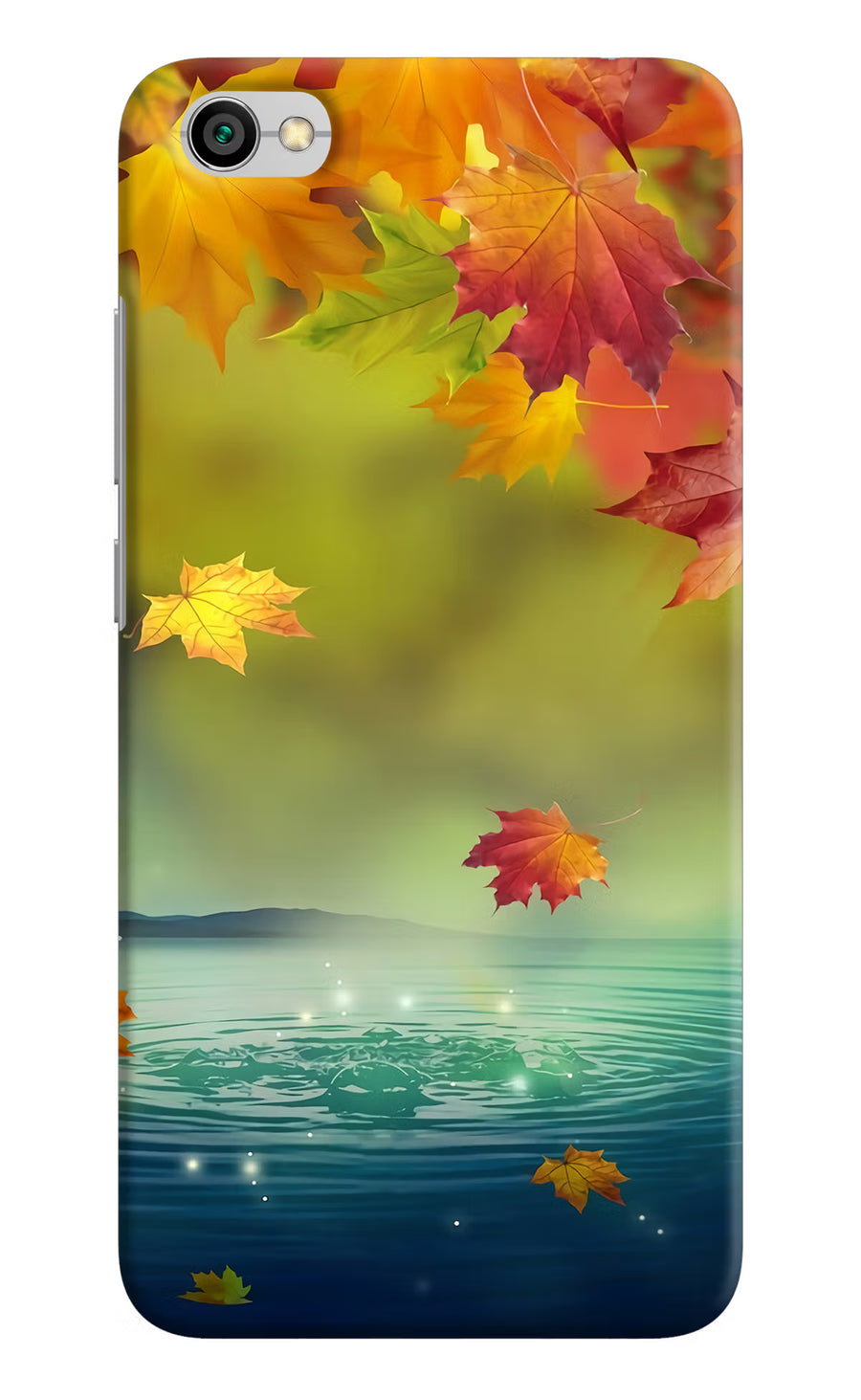 Flowers Redmi Y1 Lite Back Cover, Hard case