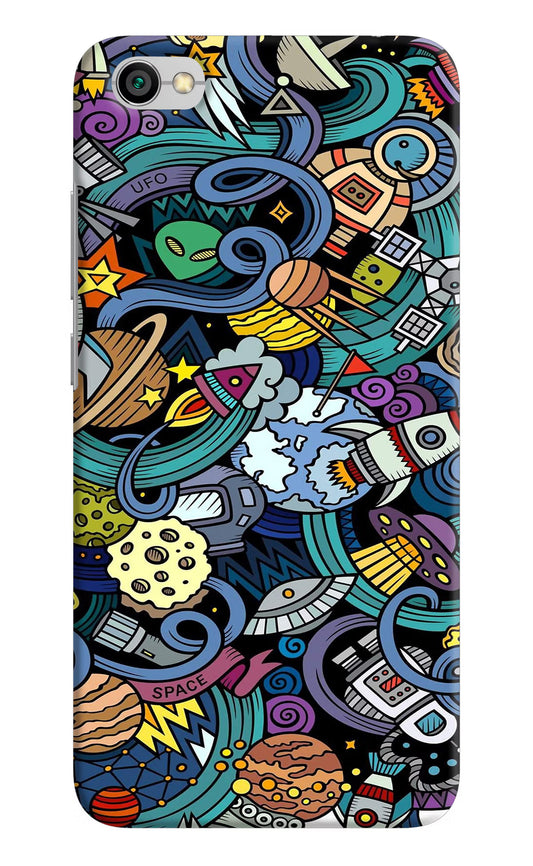Space Abstract Redmi Y1 Lite Hard Case Back Cover by Casekaro