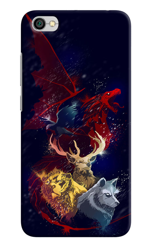 Game Of Thrones Redmi Y1 Lite Hard Case Back Cover by Casekaro