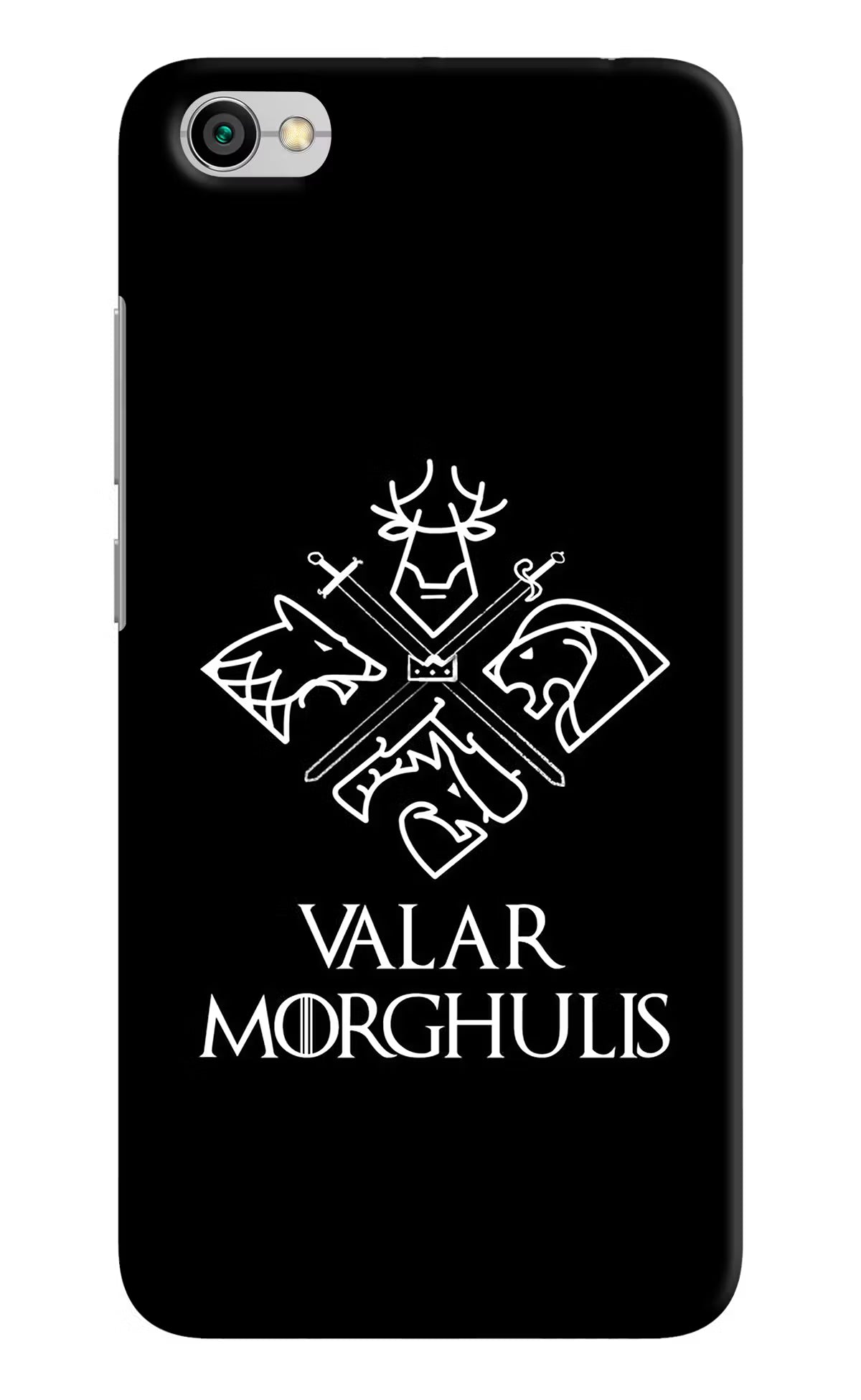 Valar Morghulis | Game Of Thrones Redmi Y1 Lite Hard Case Back Cover by Casekaro