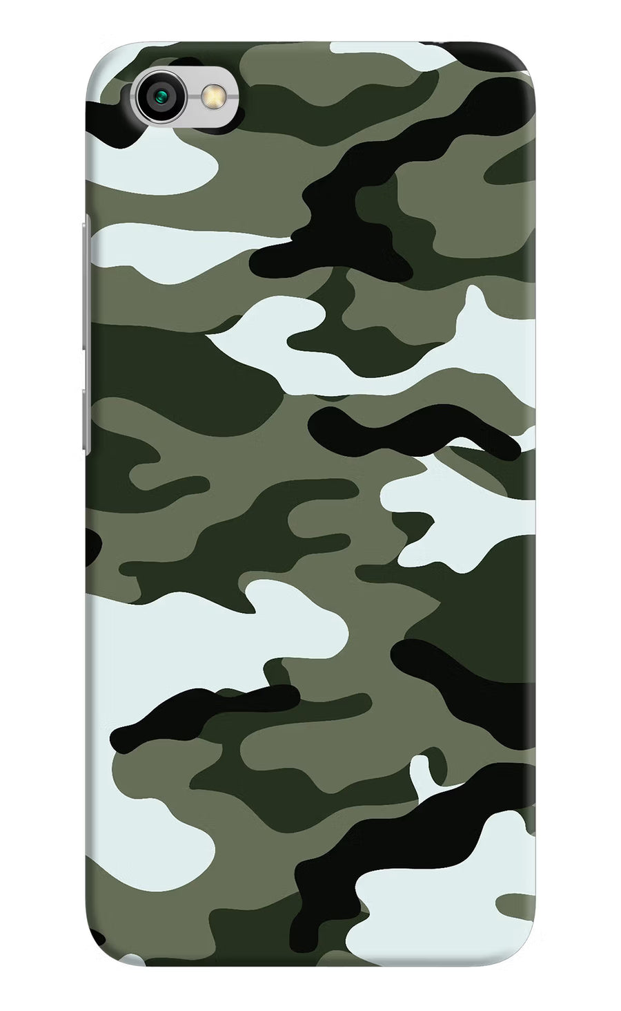 Camouflage Redmi Y1 Lite Back Cover, Hard case