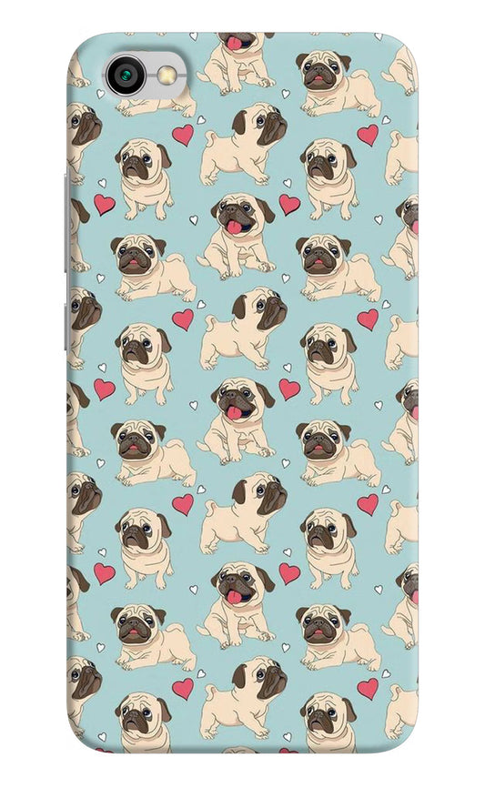 Pug Dog Redmi Y1 Lite Hard Case Back Cover by Casekaro