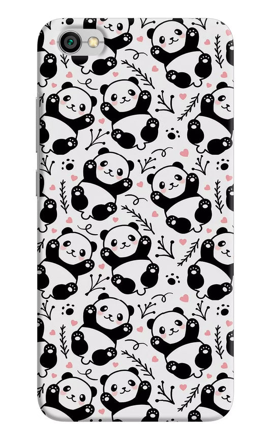 Cute Panda Redmi Y1 Lite Hard Case Back Cover by Casekaro
