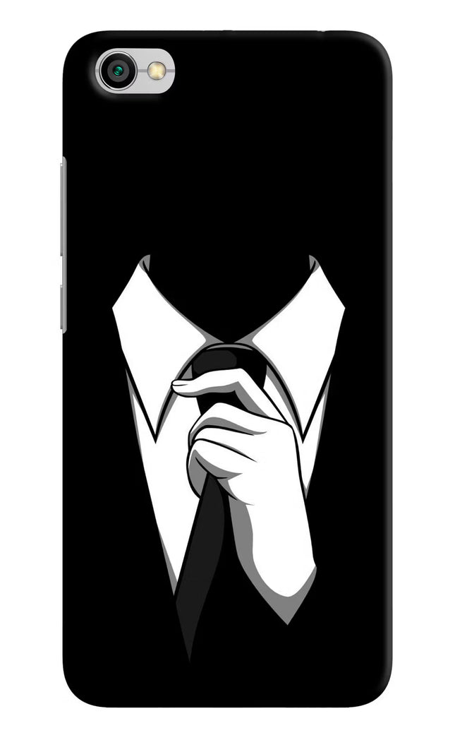 Black Tie Redmi Y1 Lite Hard Case Back Cover by Casekaro
