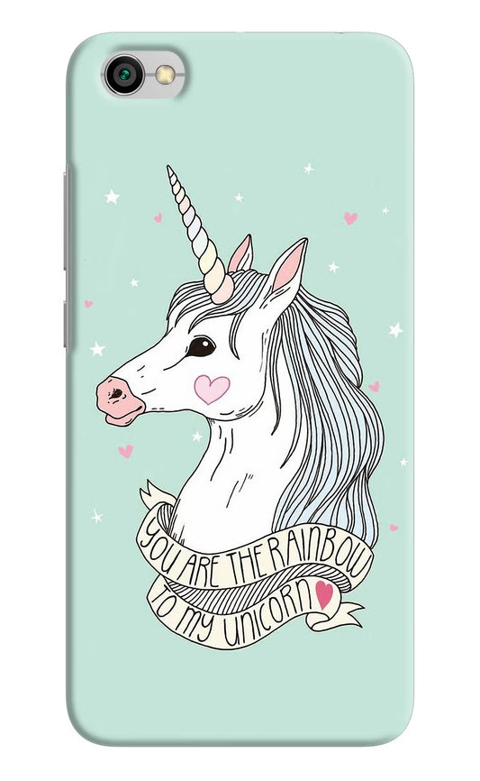 Unicorn Wallpaper Redmi Y1 Lite Hard Case Back Cover by Casekaro