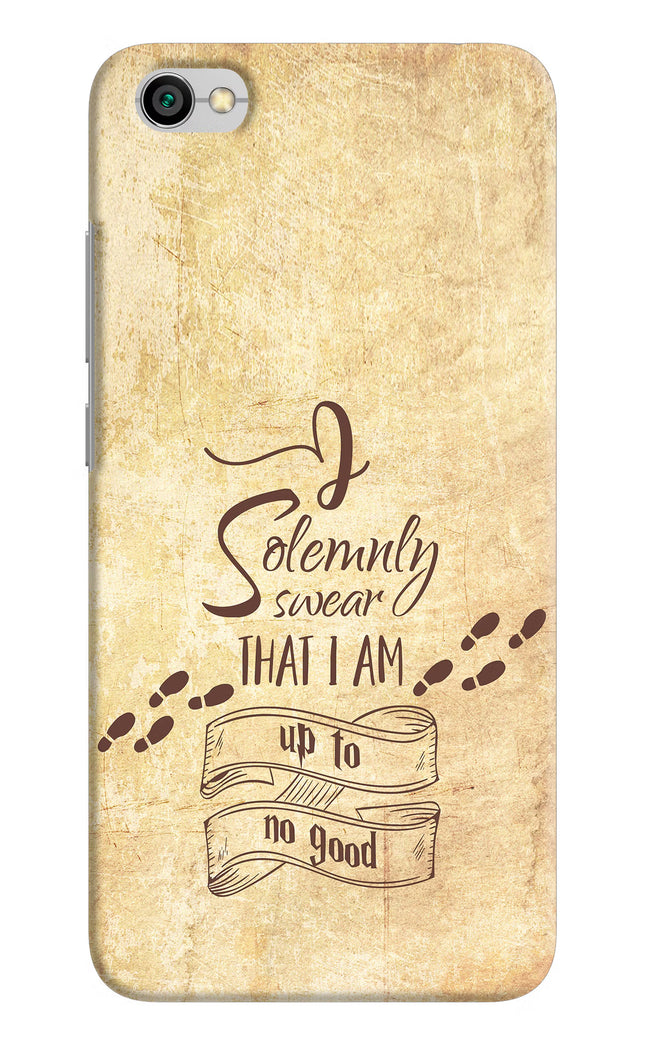 I Solemnly swear that i up to no good Redmi Y1 Lite Hard Case Back Cover by Casekaro